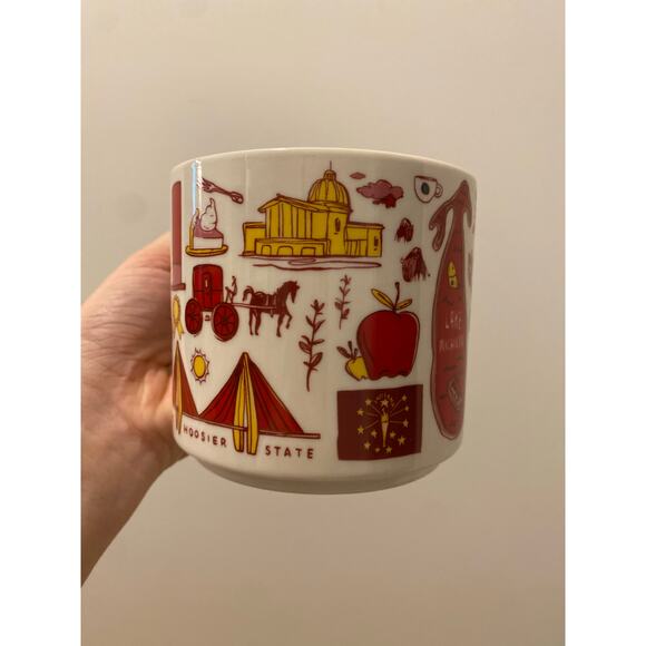 Starbucks "Been There Series" Indiana coffee mug - Picture 3 of 6